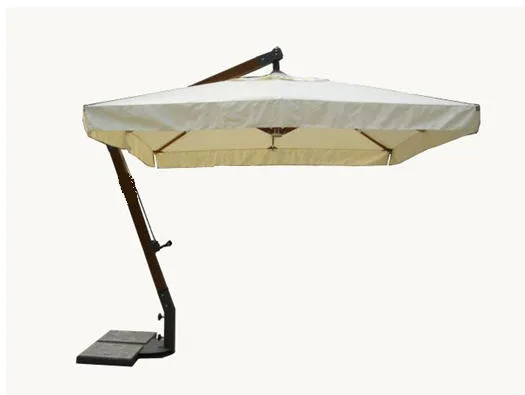 Parasol zewnętrzny wspornikowy „XL” 3x4m, jednokopułowy, kopuła prostokątna - obrazek 5