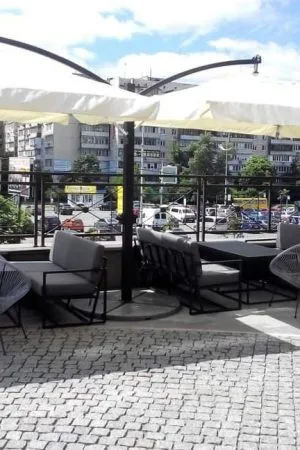 Parasol wspornikowy w kształcie litery „T” 3,5x7m „Double Palermo”