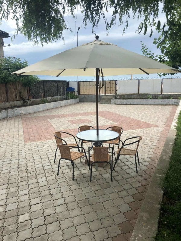 Parasol zewnętrzny Solo, okrągła kopuła. Średnica kopuły 4m - obrazek 2
