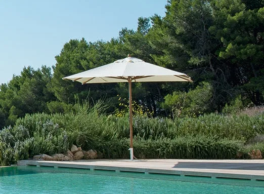 Parasol zewnętrzny Toronto, kwadratowa kopuła 2,5×2,5 m - obrazek 3