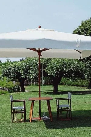 Parasol zewnętrzny Viena, duża kwadratowa kopuła