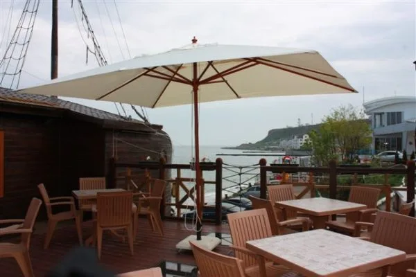 Parasol 3×4 zewnętrzny Praha, kopuła prostokątna - obrazek 2