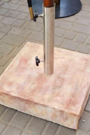 Stojaki do parasoli TN 65 z rurą nierdzewną